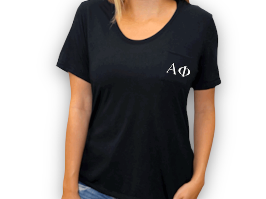 Alpha Phi Pocket Tee 