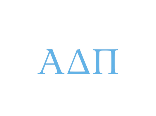 Alpha Delta Pi Decal