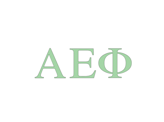 Alpha Epsilon Phi Decal