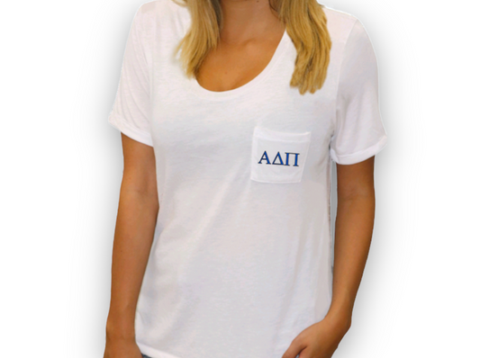 Alpha Delta Pi Pocket Tee