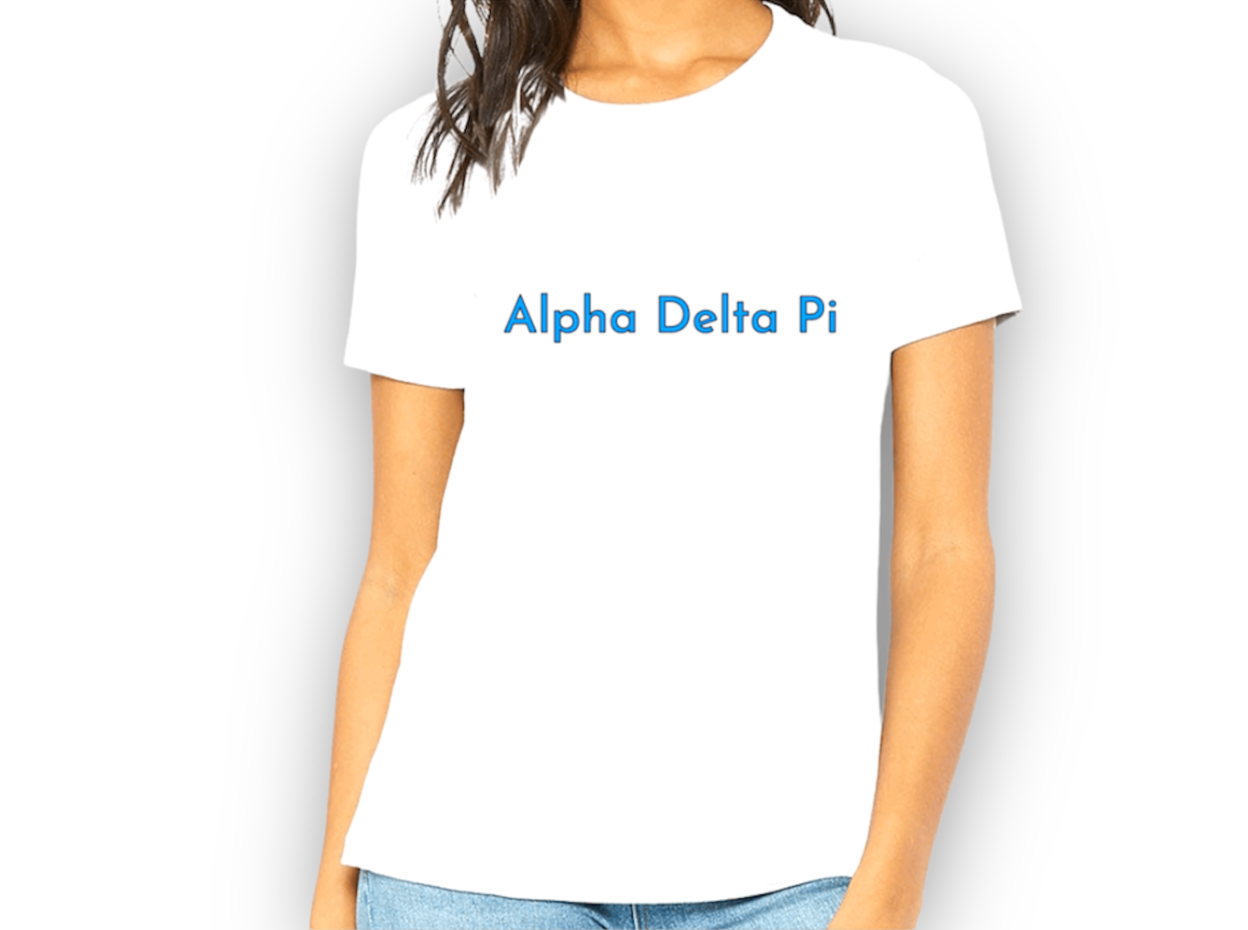 Alpha Delta Pi Simple T-Shirt