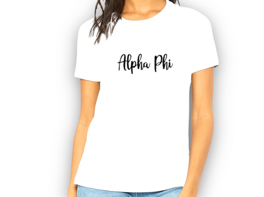 Alpha Phi Short Sleeve T-Shirt