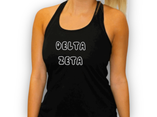 Delta Zeta Razor Back Tank Top