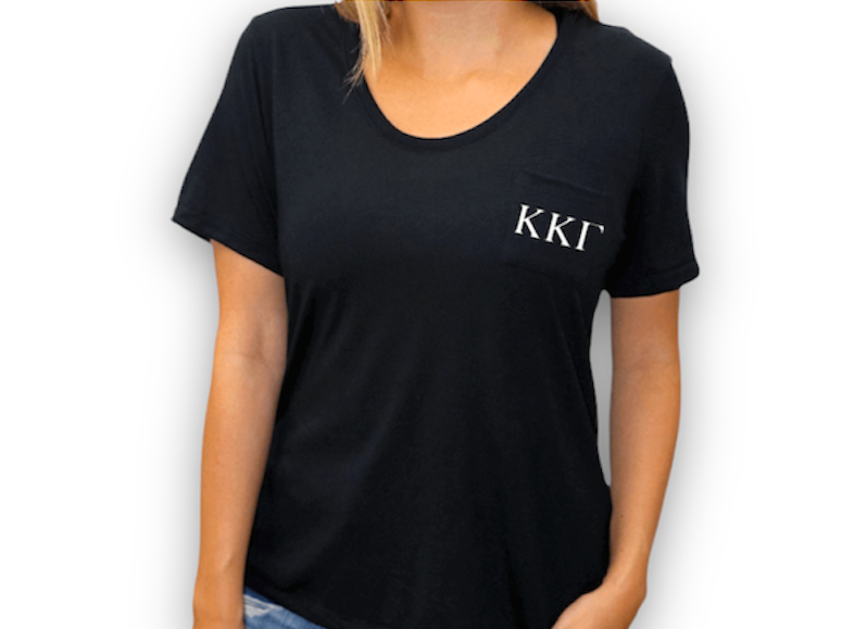 Black Kappa Kappa Gamma Tee