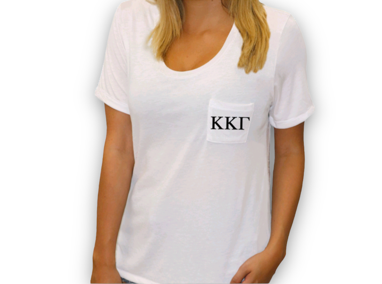 Kappa Kappa Gamma Pocket Tee